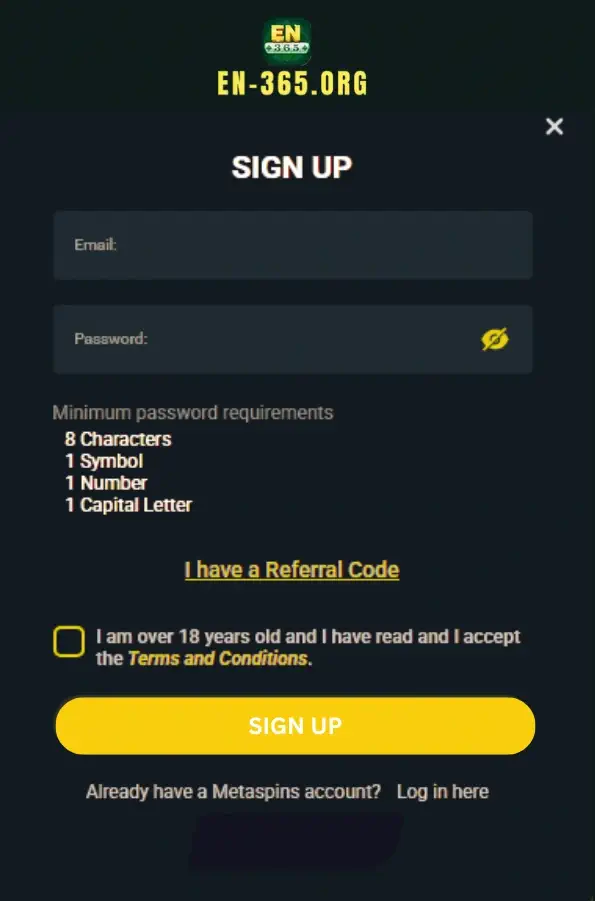 Step by Step Registration